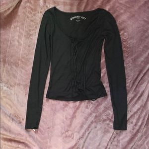 Long sleeved aero top